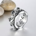 thumbnail image 3 of Bague Couronne Vintage pour Hommes pour Promesse de Fiançailles de l'Alliance, 3 of 5