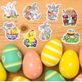 thumbnail image 3 of 50/100pcs Easter Cling Decals Stickers for Kids and Adults Home Classroom Nursery Party Supplies Decorations, Easter, 3 of 6