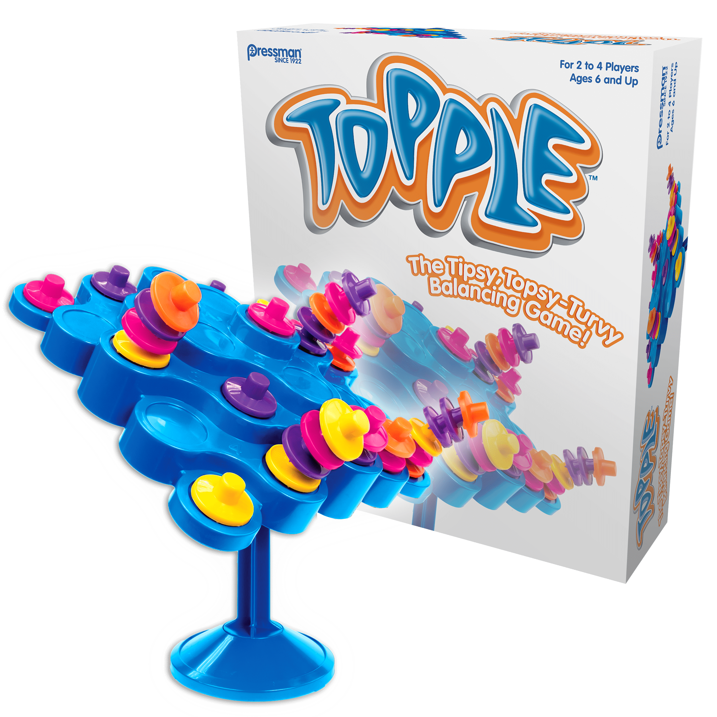 Topple Game Family Game by Pressman 