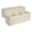 Beige, variant on Basics Collapsible Fabric Storage Cube Bins Organizer with Handles, Organization Containers, Multifunctional, 13" x 13" x 13", Black, 6-Pack