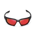 thumbnail image 5 of Walleva Fire Red Polarized Replacement Lenses for Oakley Scalpel Sunglasses, 5 of 6