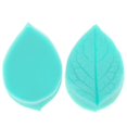 thumbnail image 2 of 2Pcs/Pack Leaf Shaped Silicone Press Mold Cake Decoration Fondant Cake 3D Food Grade Silicone Mould heqiyong LED, 2 of 2