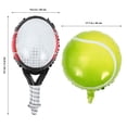 thumbnail image 2 of unbranded 1Jgo Globos De Tenis Inflables Y Raquetas Multicolor Para Decorar Fiestas Y Celebraciones, 2 of 6