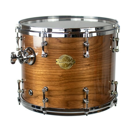 Sawtooth Hickory Series Tom Drum 14" x 11", Natural Gloss