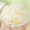 thumbnail image 4 of SSZMDLB under $5 Bath Sponge Loofah with Hook, Double Layer Lace Edges Bath Flower, Super Soft Friendly Bath for Shower Back Scrubbing, 4 of 6
