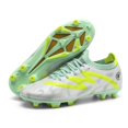 thumbnail image 3 of Botas de fútbol profesionales para hombres, zapatos de fútbol al aire libre, tacos de fútbol transpirables, zapatos de entrenamiento deportivo, envío directo, cómodos, 3 of 5