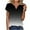 Black, variant on KyCheLot Womens Short Sleeve T Shirts Casual Print V Neck Cute Basic Tee Tops Summer Dailywear