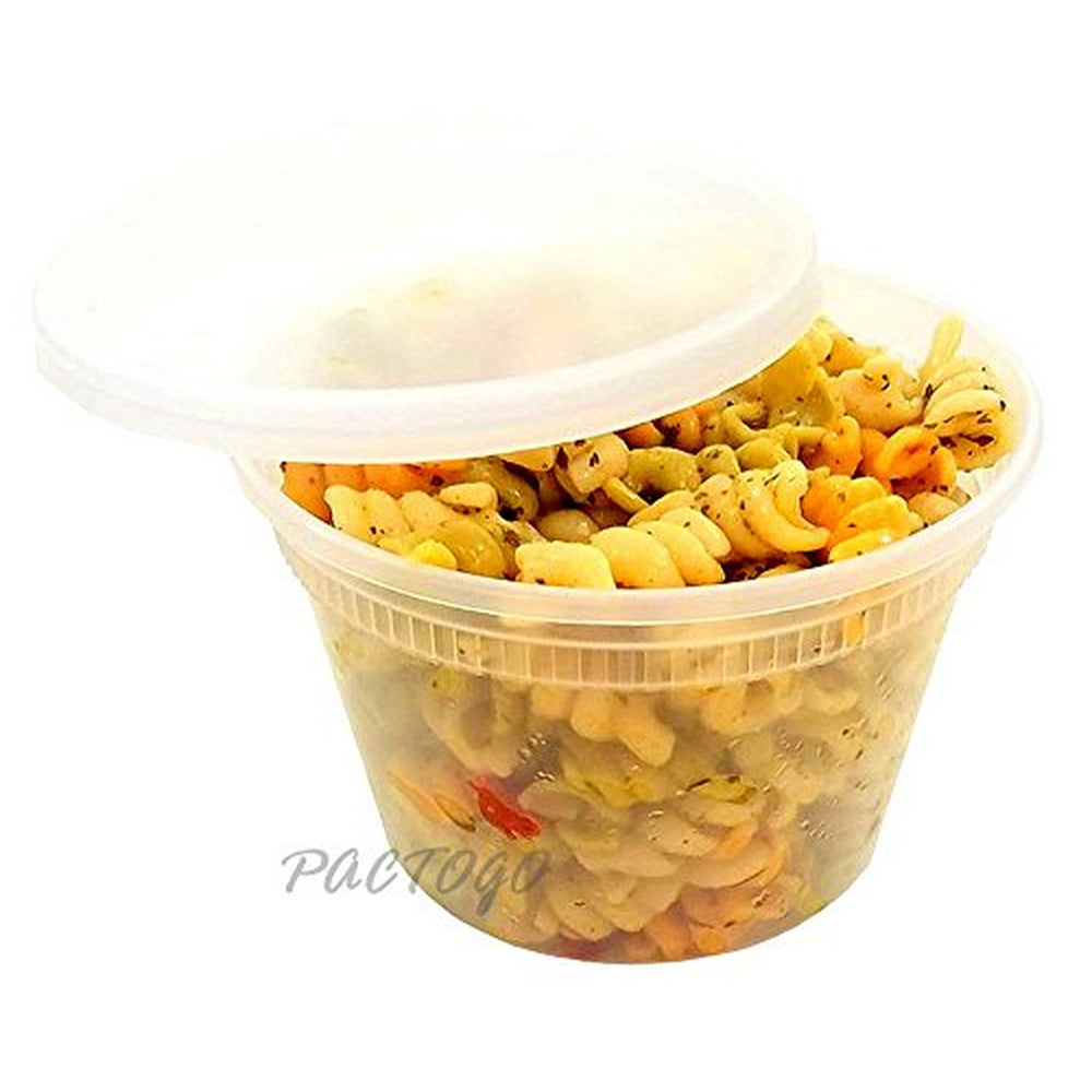 PactivNewspring 16 oz. Pint Size Microwaveable Round DELItainer