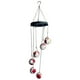 thumbnail image 2 of Comedero para colibríes Campanas de viento | Decoración colgante de exterior | Colorido atrayente de pájaros resistente a la intemperie para jardín, patio, patio, balcón | Gancho fácil para colgar |, 2 of 6