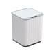 thumbnail image 2 of Bote de Basura con Sensor Automático 18L USB Recargable con Luz LED (Blanco B) Likrtyny Libre de BPA, 2 of 9