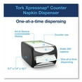 thumbnail image 2 of Tork 6432000 7.5 in. x 12.1 in. x 5.7 in. Xpressnap Counter Napkin Dispenser - Black, 2 of 6