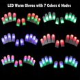thumbnail image 2 of 2-Pack Children's Light Gloves, Kids Finger Lights Flashing LED Warm Mittens, 2 of 5