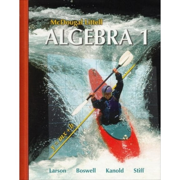 Pre-Owned McDougal Littell Algebra 1: Students Edition 2007 Paperback