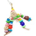 thumbnail image 4 of Hanging Small Animal Chew Toy for Birds Parrot Chewing Toy Straw Blocks Beads for Chewing Teeth Grinding, 4 of 7