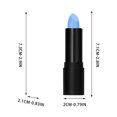 thumbnail image 3 of EGNMCR Face Paint Stick Black Eyeshadow Crayon For Halloween Festival Party Portable Makeup Kit Coloring sticks, 3 of 6