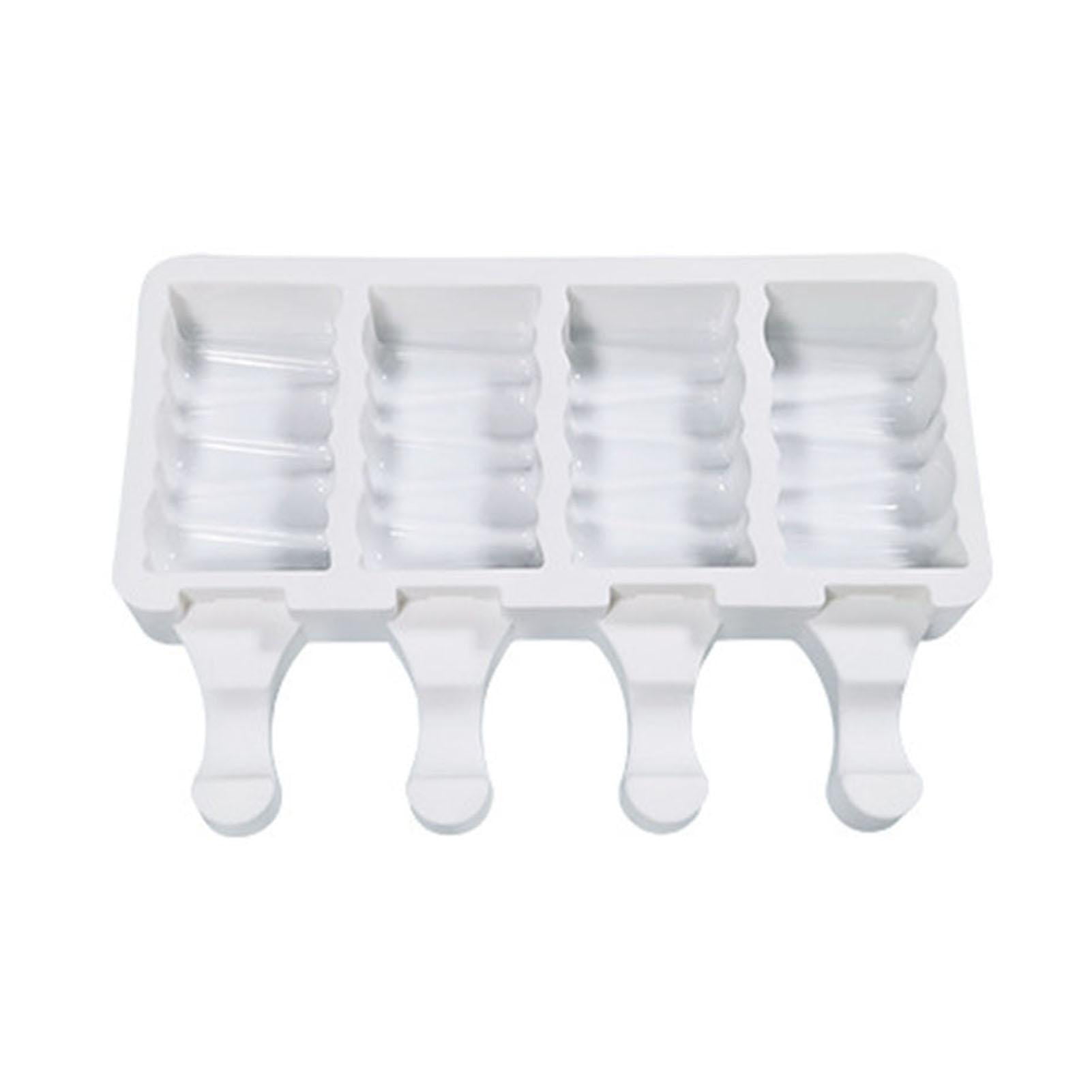 Details about  / Popsicle Ice Cream Box Ice Cube Tray Dessert Mold Silicone Ice Cream Mould