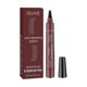 thumbnail image 1 of 4 Fork Wild Water Eyebrow Pen Modified Eyebrow Waterproof Sweat-Resistant Filled Eyebrows Natural Plump Multicolor, 1 of 5
