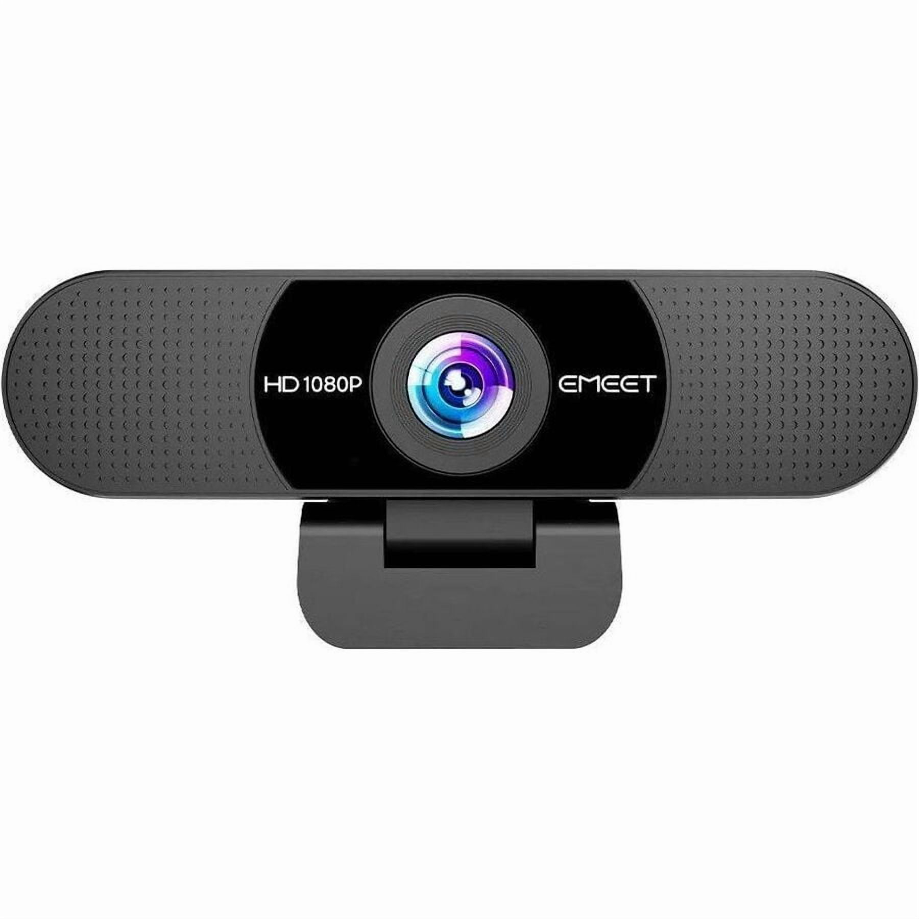 EMEET C960 - 1080P Webcam with 2 Noise Reduction Mics, 90° Field of View, Plug and Play and compatible with all OS, and popular Apps Zoom/Skype/Facetime/YouTube, Mac/Windows