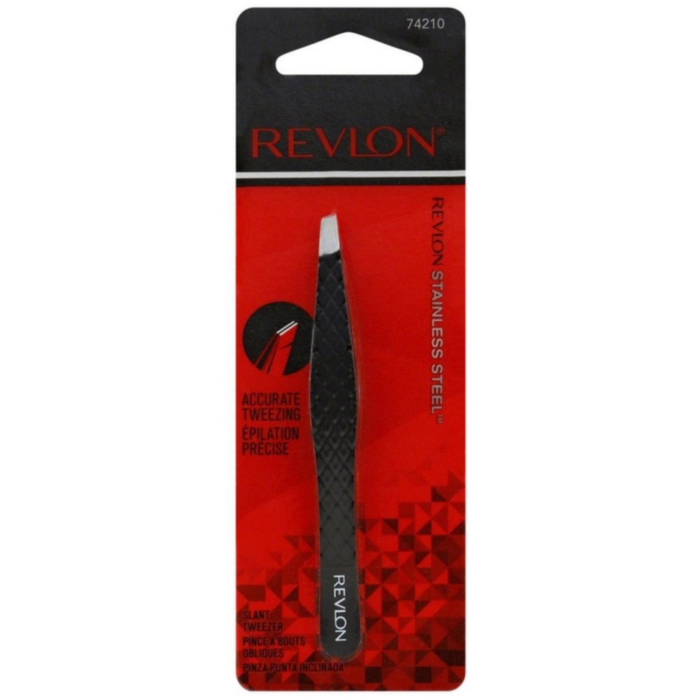 3 Pack Revlon Expert Tweezer, Slant Tip 1 ea