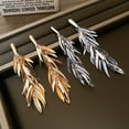 thumbnail image 3 of LunaGlo Wheat Ear Tassel Earrings Niche Design Earrings Fashionable Temperament Earrings, 3 of 4