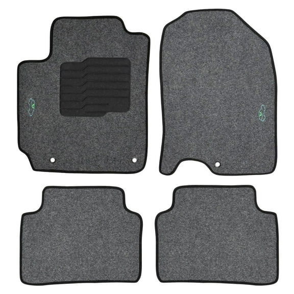 Carpet Floor Mats For 2018 to 2023 Hyundai Kona - Gray