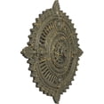 thumbnail image 3 of 29 1/8"OD x 1 1/4"ID x 4"P Haylynn Ceiling Medallion (Fits Canopies up to 1 1/4"), Hand-Painted Witch Hazel Crackle, 3 of 7