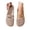 stag126-Khaki, variant on BRICH Mary Jane Flats for Women Perforated Round Toe Ballet Flats Comfortable Ballerina Shoes White 8.5