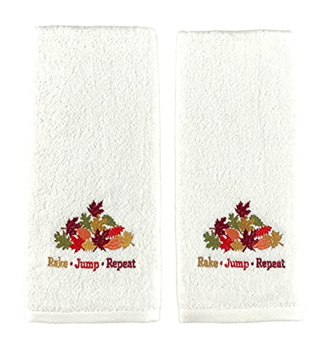 Merry Christmas Green Towel Snoopy Embroidered Velour Hand Towel 
