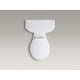 thumbnail image 2 of Tapa de inodoro KOHLER Brevia 4775-0 con frente redondo, color blanco, 2 of 7