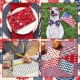 thumbnail image 5 of Paquete de Telas Ganeen 60 Piezas 25x25 cm para Patchwork Patriótico, 5 of 5