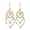 Golden, variant on Earrings Sequins Skin-friendly Metal Fashion Ear Pendants for Dating
