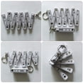 thumbnail image 6 of Sturdy Folding Rulers Keychain Compact Folding Ruler Keychains 50cm Length Ruler For Convenient Measurement, 6 of 11