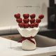 thumbnail image 5 of Postre lindo, tenedor de frutas, vajilla para el hogar, tanque de almacenamiento de cerámica creativa de alto valor, juego de tenedor pequeño de acero inoxidable, 5 of 5