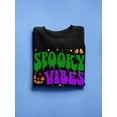 thumbnail image 3 of Spooky Vibes Sweatshirt Men -Image by Shutterstock, Male Medium, 3 of 4