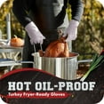 thumbnail image 2 of KITCHEN PERFECTION S Silicone Smoker Oven Gloves -Extreme Heat Resistant BBQ Gloves -Handle Hot Food Right on Your Grill Fryer Pit|Waterproof Oven Mitts |Superior Value Set+3 Bonuses, 2 of 9