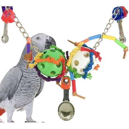 Bonka Bird Toys 1887 Foraging Chain Bird Toy.