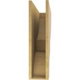 thumbnail image 4 of 7"W x 28"D x 28"H Thin Ridgewood Rough Cedar Woodgrain TimberThane Corbel, Primed Tan, 4 of 6