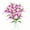 D, variant on Casaio Artificial Lilies Artificial Lilies, Faux Potted Flowers for Home Decor, Realistic Silk Lilies for Indoor Floral Arrangement Faux Lilies