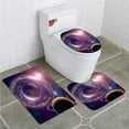 thumbnail image 1 of GOHAO Multigenerational Interstellar City Ship 3 Piece Bathroom Rugs Set Bath Rug Contour Mat and Toilet Lid Cover, 1 of 2
