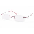 thumbnail image 1 of Agstum Blue Light Blocking Glasses - Flexible Rimless Titanium Alloy Eyeglasses Frames Clear Lens, 1 of 4
