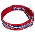 thumbnail image 4 of Country Brook Petz® Star Spangled Signature Martingale Dog Collar, 1 1/2 inch, Large, 4 of 5