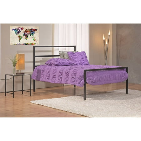 Mainstays Queen Parsons Bed, Black