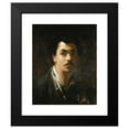 thumbnail image 2 of Jean-Baptiste Carpeaux 15x18 Black Modern Framed Museum Art Print Titled - Portrait of the Sculptor Alexandre Falguiere (1861), 2 of 5