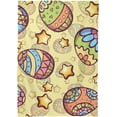thumbnail image 2 of 54"x54" Easter Bunny Eggs Tablecloth Waterproof Washable Polyester Square Table Cover Durable Tablecloth for Kitchen Dining Table Party Decor, 2 of 7