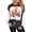 Black, variant on Odeerbi Christmas Sweatshirts For Women Fashion Casual Print Lapel Neck Long Sleeve Loose T-Shirt Blouse Pullover Tops Black