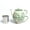 Green, variant on Taimei Teatime Tea Set for Adults, 15oz Teapot with Infuser and Cup Set, Ceramic Tea for One Set with Handpainted Bee and Floral Pattern, Loose Leaf Tea Maker Set