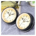 thumbnail image 2 of Horloge Rétro Double Face Intérieure/extérieure en Fer pour Murs Extérieurs, Grand Décor Rond Suspendu Monté, Largement Utilisé, 2 of 9