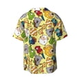 thumbnail image 2 of Haiem Animals Men's Casual Shirts Short Sleeve Button Down Shirts Fashion Textured Summer Beach Shirt-XX-Large, 2 of 7