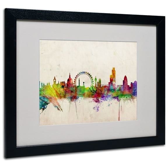 Trademark Art 'London Skyline' Canvas Art by Michael Tompsett