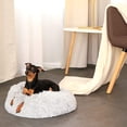 thumbnail image 2 of Cesta redonda para perros Cojín para gatos Cesta para donuts Ø 40 cm (S) Gris claro Kuyhfg Sin marca, 2 of 5